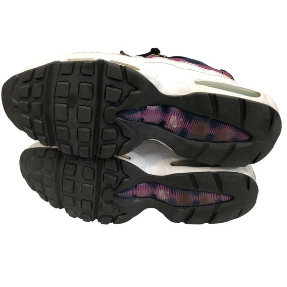 Nike Air Max Retro Catus Flower Multicolor Stripe Sneakers Mens Size 10.5 - Picture 4 of 11